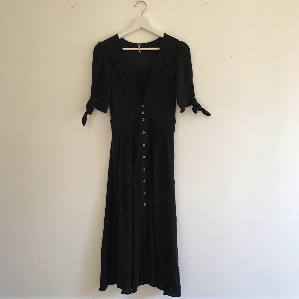Free People Black Dress